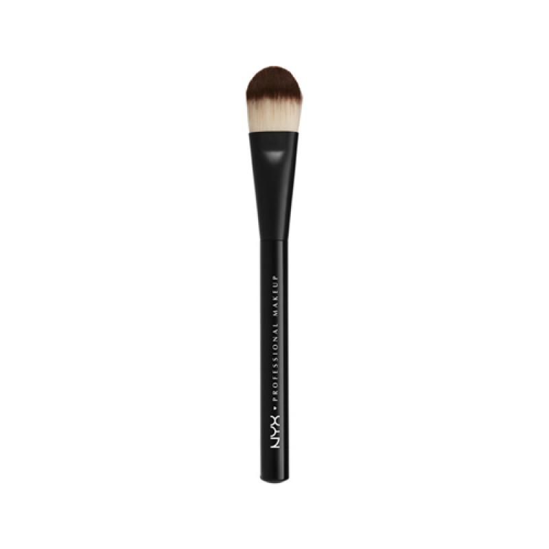 NYX PM Проф кисть д тон-ых сре-в Конус, Pro Brush  Flat Foundation, №07