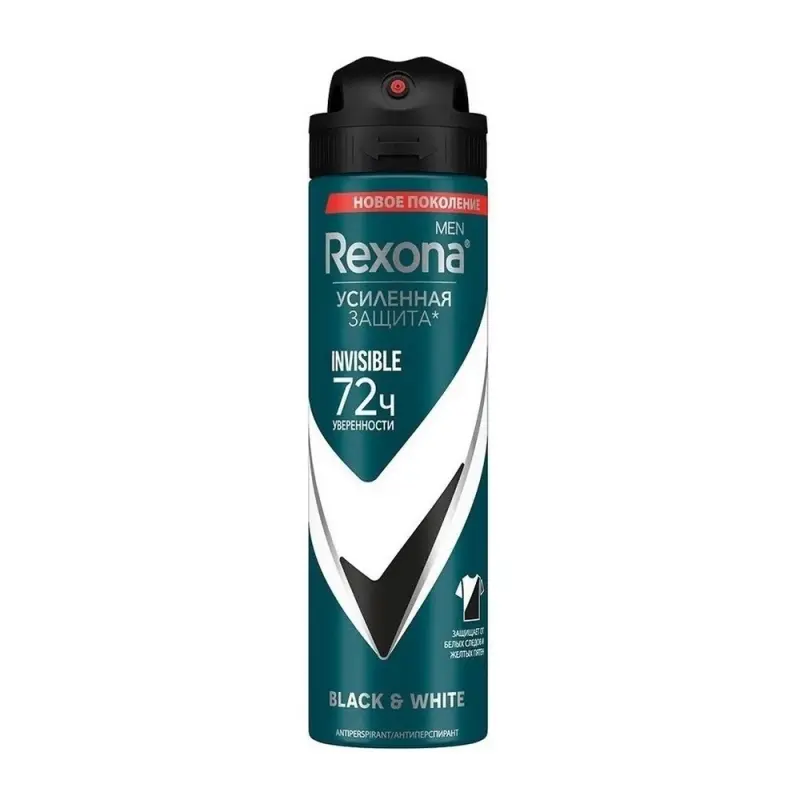 REXONA FM TITAN INVIS B+W 150ML