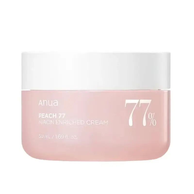 ANUA PEACH 77 NIACIN ENRICHED CREAM Питательный крем с 77% экстракта персика и ниацинамидом 50ml