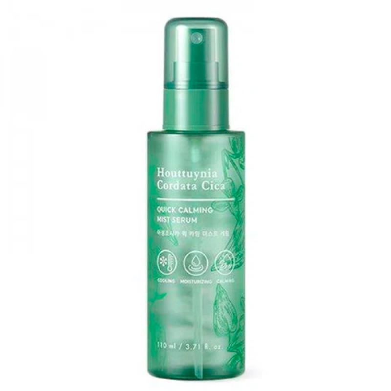 TONY MOLY Успокаивающая сыворотка-мист HOUTTUYNIA CORDATA CICA QUICK CALMING MIST SERUM 110ml