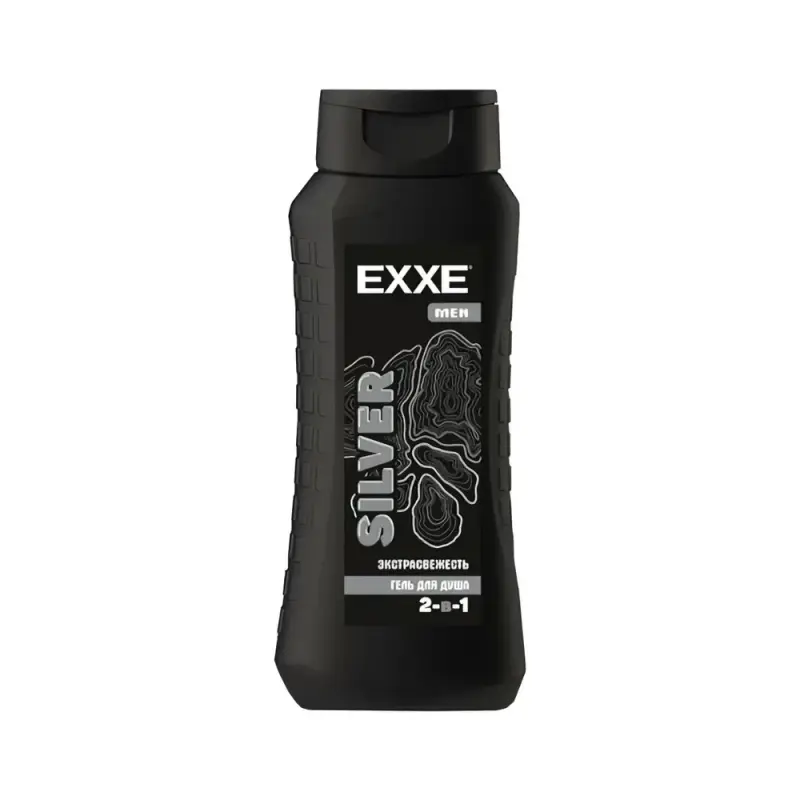 EXXE MEN 2в1 Экстрасвежесть SILVER Гель для душа, 400 мл
