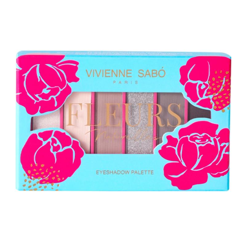 Vivienne Sabo Палетка теней для век Palette d'ombres a paupieres Fleurs naturelles 04