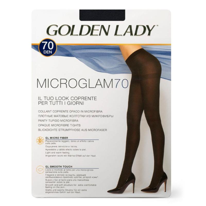 Golden Lady Колготки женские 24III GLd Micro Glam 70 Nero размер 4