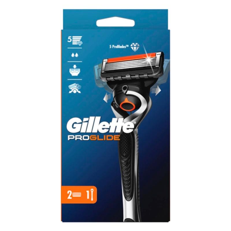 Gillette Fusion ProGlide Flexball Бритва + 2 кассеты