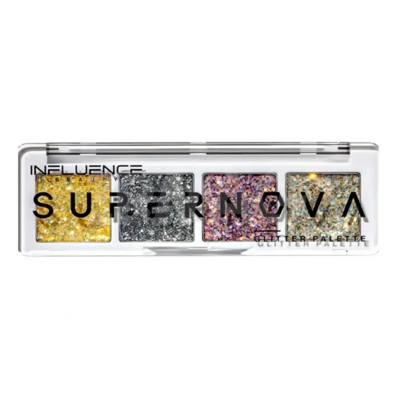 Influence Beauty Палетка глиттеров Supernova/Glitter palette тон 01 1,6 г