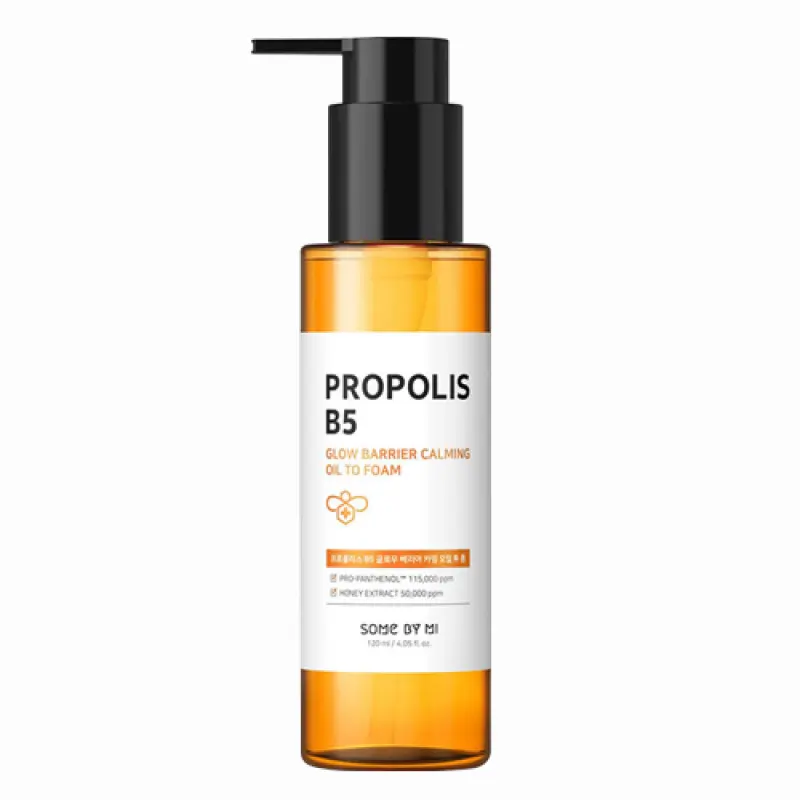 SOME BY MI PROPOLIS GLOW BARRIER CLAMING OIL TO FOAM 120ml