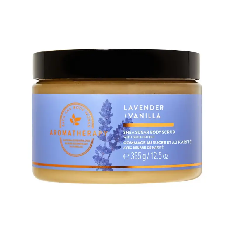 Bath & Body Works AROMATHERAPY BODY SCRUB LAVENDER VANILLA 355 гр