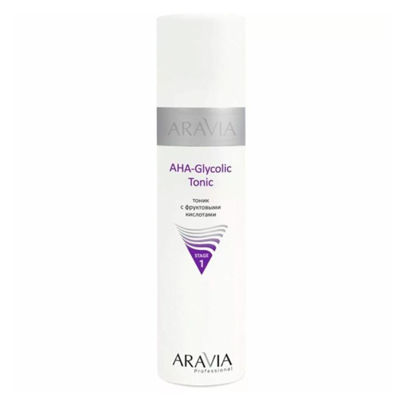 ARAVIA Professional Тоник с фруктовыми кислотами AHA  - Glycolic Tonic, 250 мл