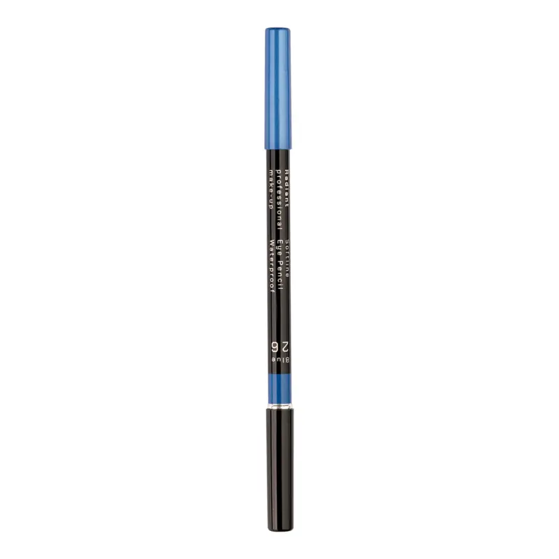 RADIANT  SOFT LINE WATERPROOF EYE PENCIL No 26 - BLUE Карандаш для глаз водостойкий Softline Eye Pencil Waterproof, т. 26 голубой