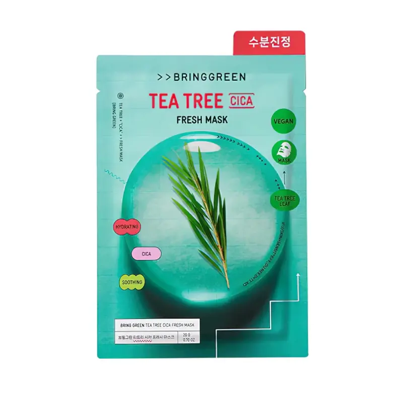 BRINGGREEN Fresh Mask Sheet (Tea Tree Cica) 1ea