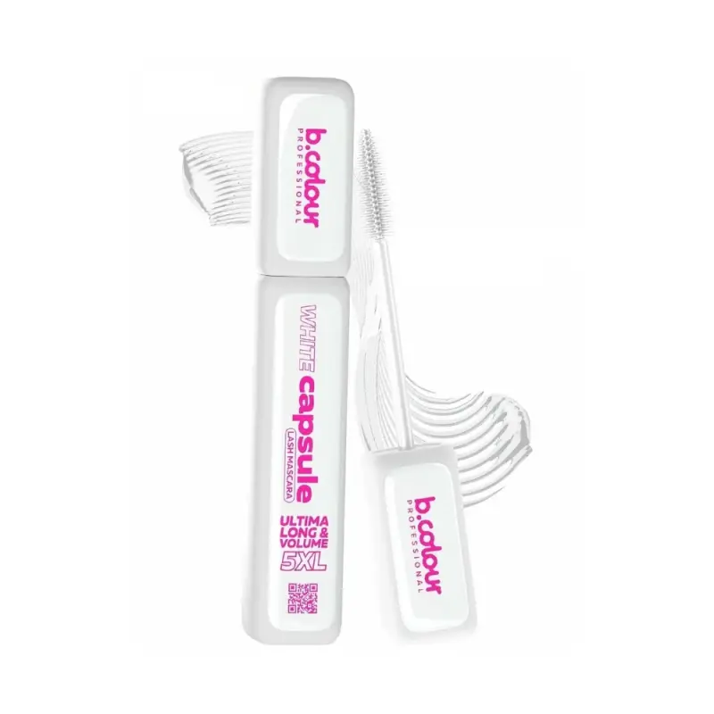 7DAYS B.COLOUR PRO CAPSULE Тушь для ресниц белая суперстойкая / 02 5XL White, 6 мл (6 до 01.10.26)