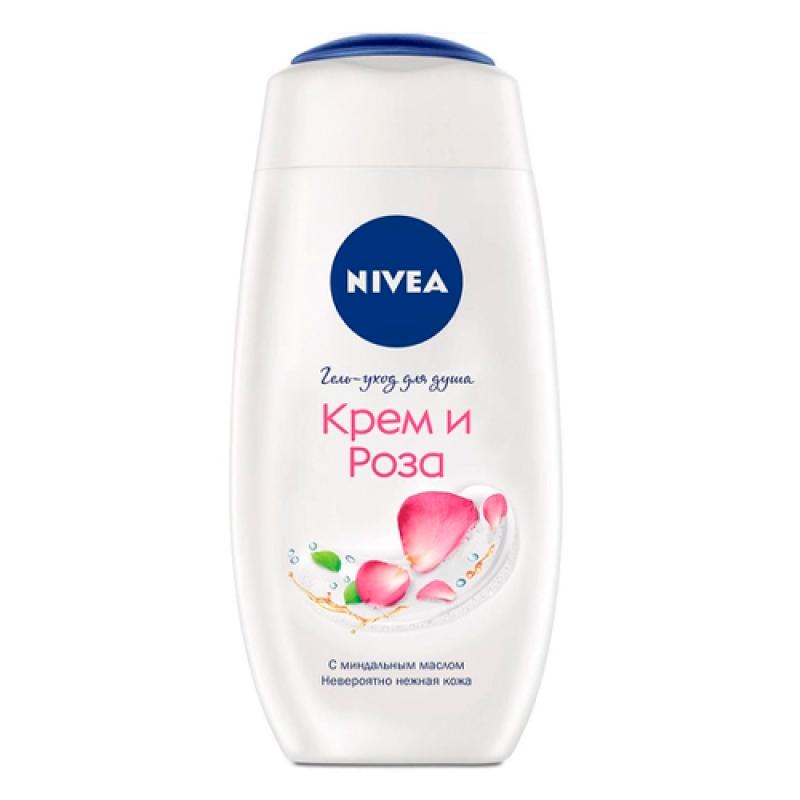 Nivea Гель-уход для душа Крем роза 250 мл