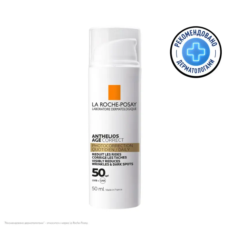 LA ROCHE-POSAY ANTHELIOS Антивозрастной крем для лица SPF 50, 50 мл