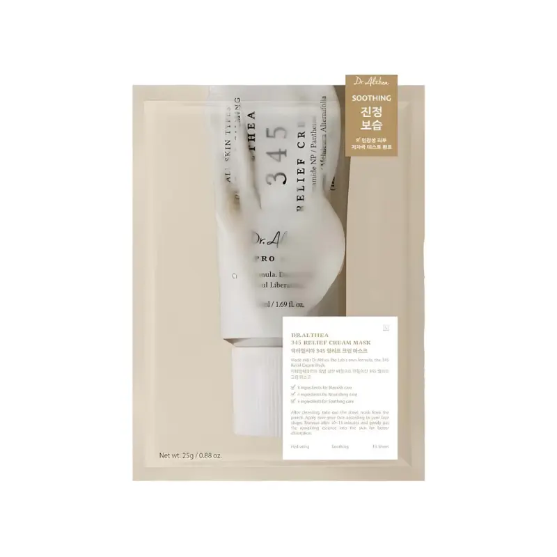 Dr Althea 345 Relief Cream Mask  Успокаивающая крем-маска 345  25 мл