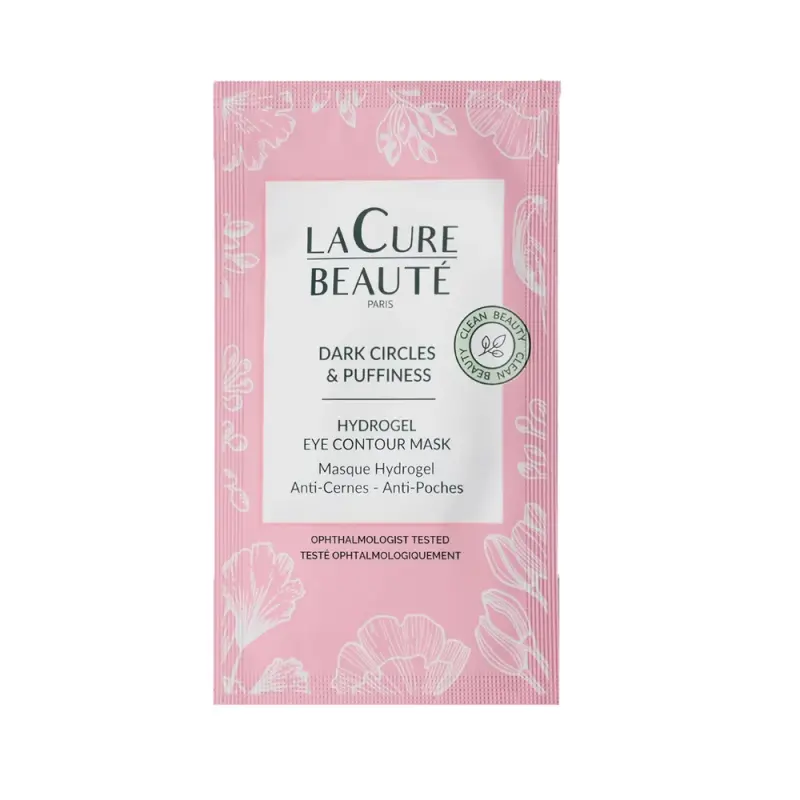LA CURE BEAUTE HYDROGEL EYE PATCHES 3 комплекта гидрогелевых патчей для глаз от темных кругов и отечности – осветляющи 3 x 2,5 г