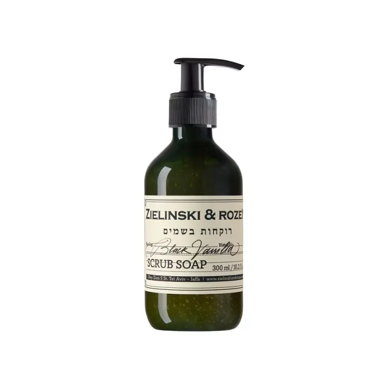 Zielinski & Rozen Liquid soap-scrub Black Vanilla  Жидкое мыло-скраб Черная Ваниль 300мл