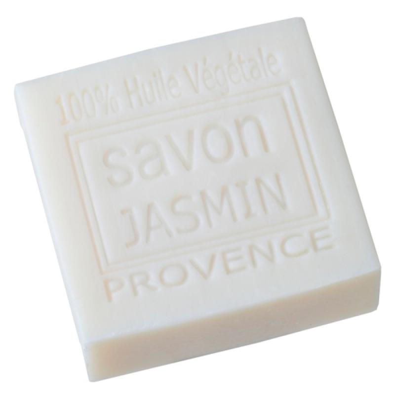JASMINE, with sweet almond oil Square 100g Мыло ЖАСМИН с маслом сладкого миндаля
