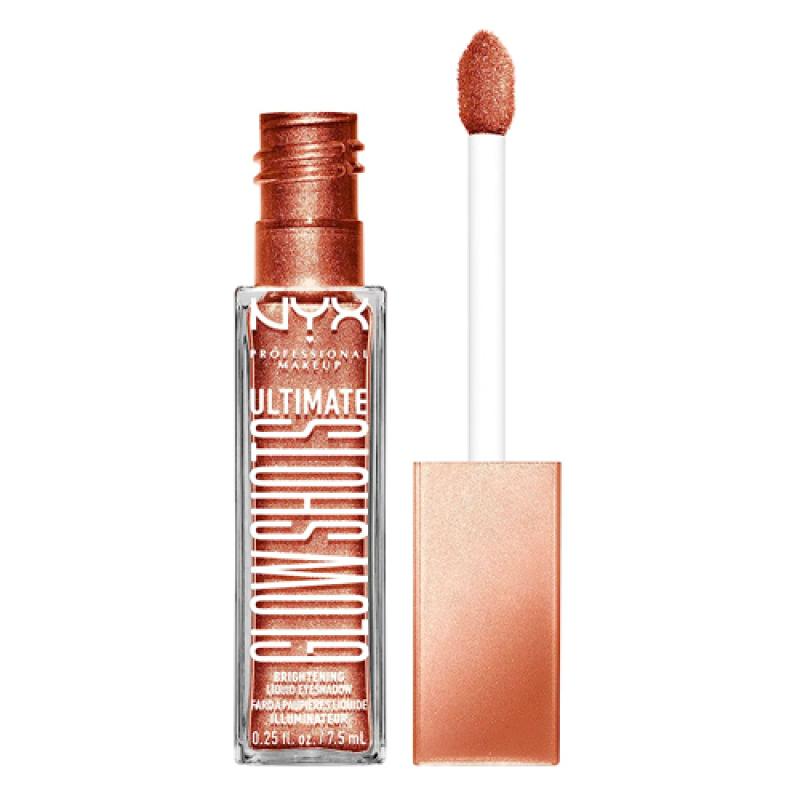 NYX PM Жидкие мерцающие тени для век Ultimate Glow Shots GOJI