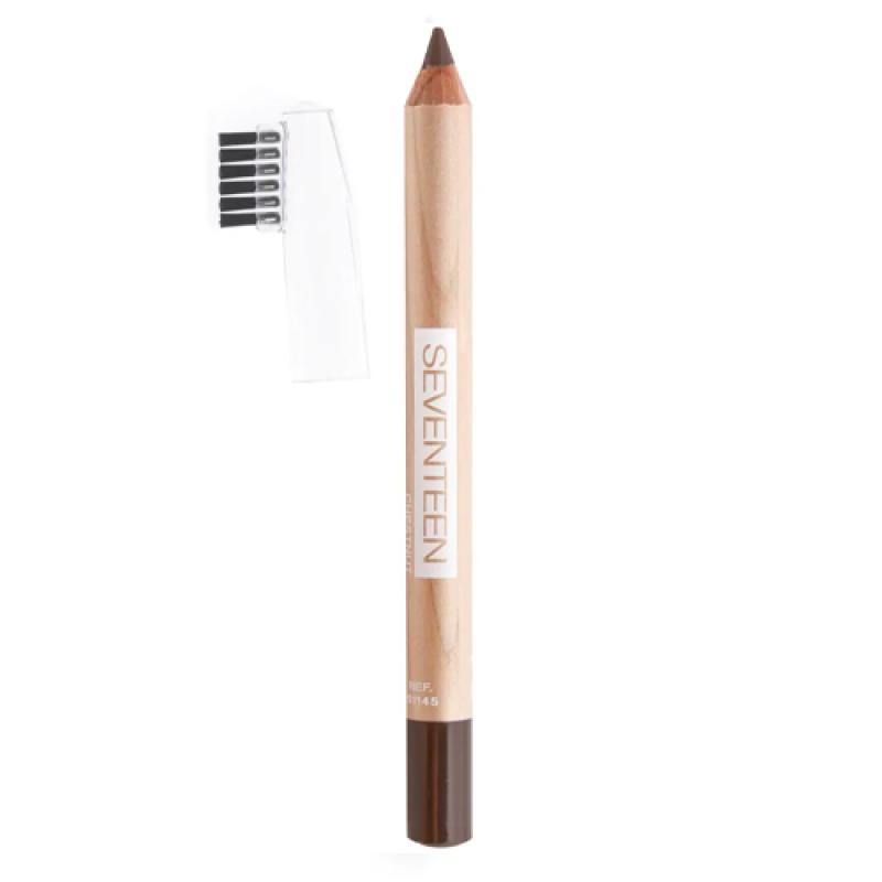 Seventeen Карандаш д/бровей с щеточкой т.05  LONGSTAY EYE BROW SHAPER каштановый
