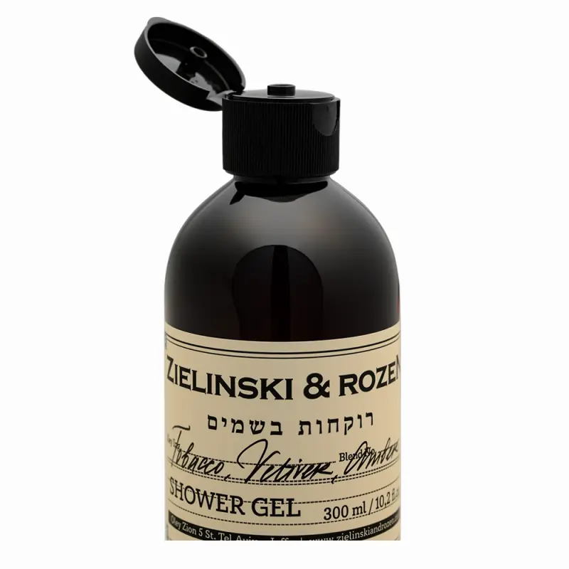 Zielinski & Rozen  Shower gel 108 Tobacco, Vetiver, Amber  Гель для душа 108 Табак, Ветивер, Амбра 300мл