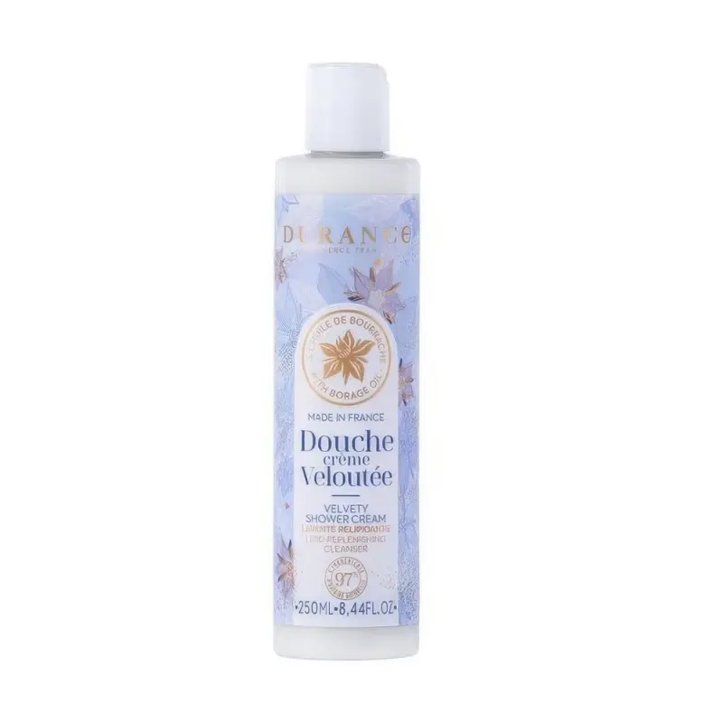 Durance Velvety Shower Cream with borage oil 250 mL 8,62 fl.oz