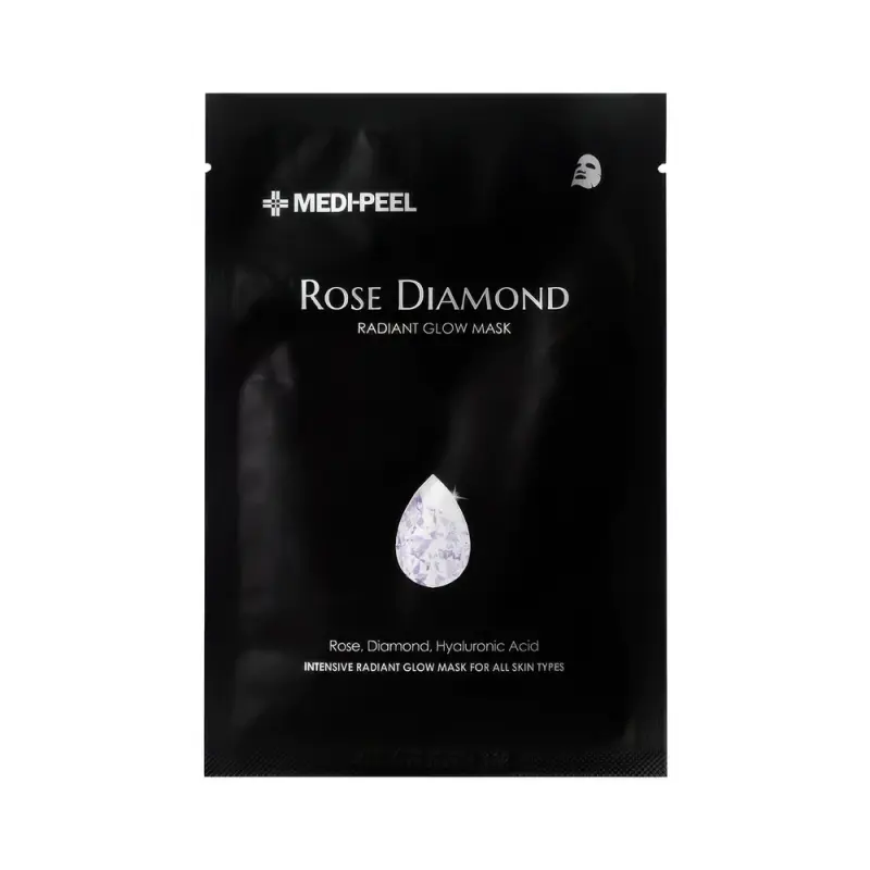 ROSE DIAMOND RADIANT GLOW MASK SHEET/Маска для лица MEDI-PEEL Rose Diamond Radiant Glow тканевая 25 мл