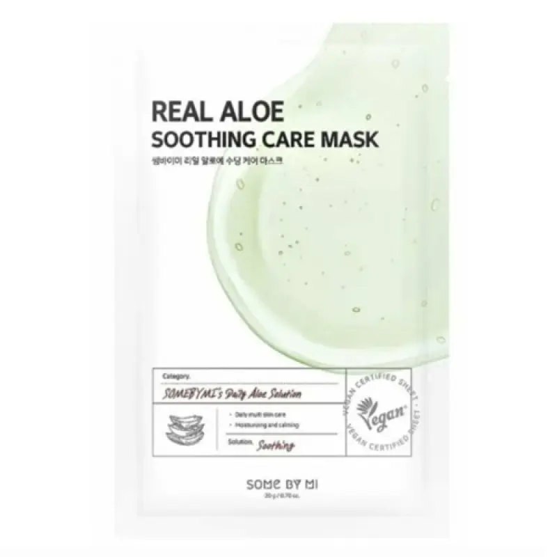 SOME BY MI REAL ALOE SOOTHING CARE MASK 20g