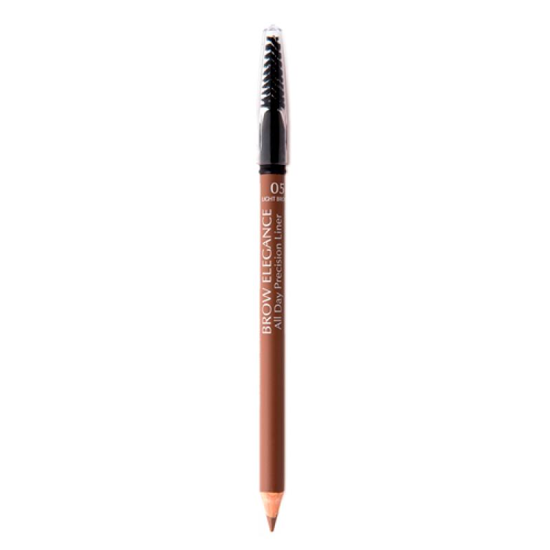 Seventeen Карандаш для бровей BROW ELEGANCE ALL DAY PRECISION LINER т.05 светло-коричневый