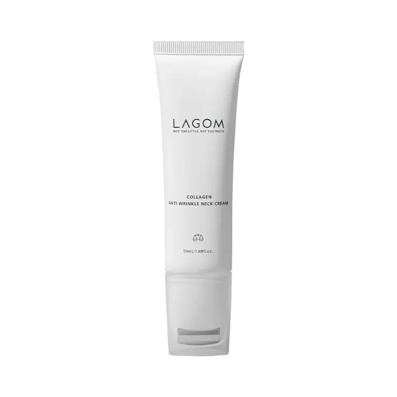 LAGOM COLLAGEN ANTI WRINKLE NECK CREAM Антивозрастной крем для шеи 50 мл