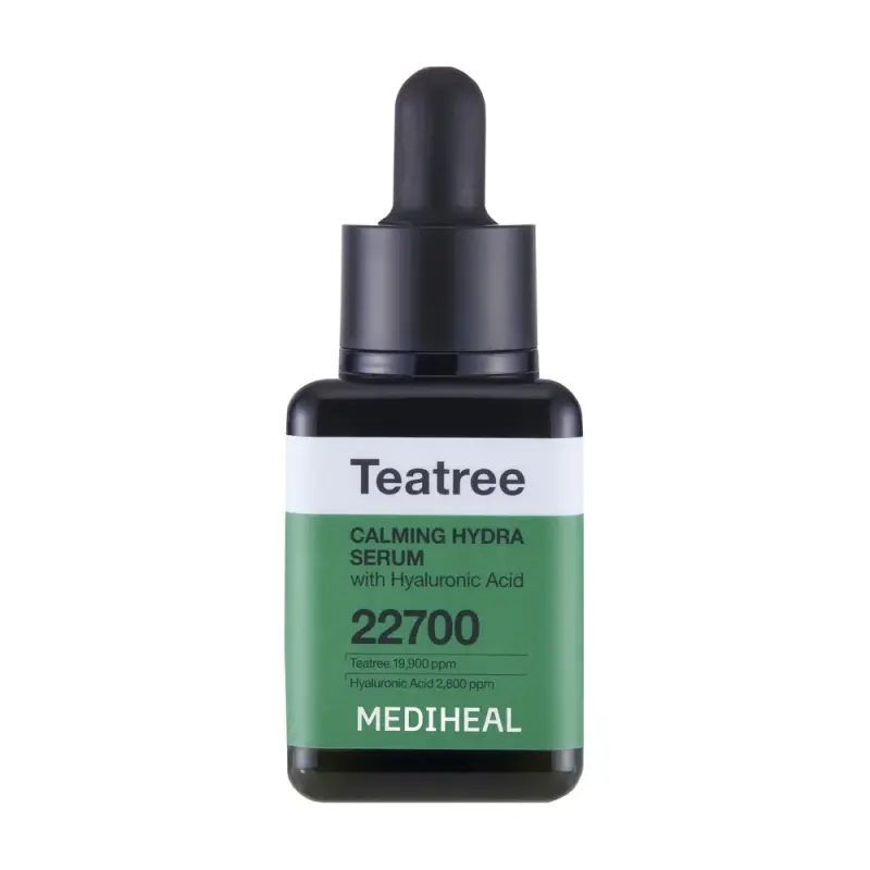 MEDIHEAL TEATREE CALMING HYDRA SERUM Успокаивающая сыворотка для лица с чайным деревом 40 мл