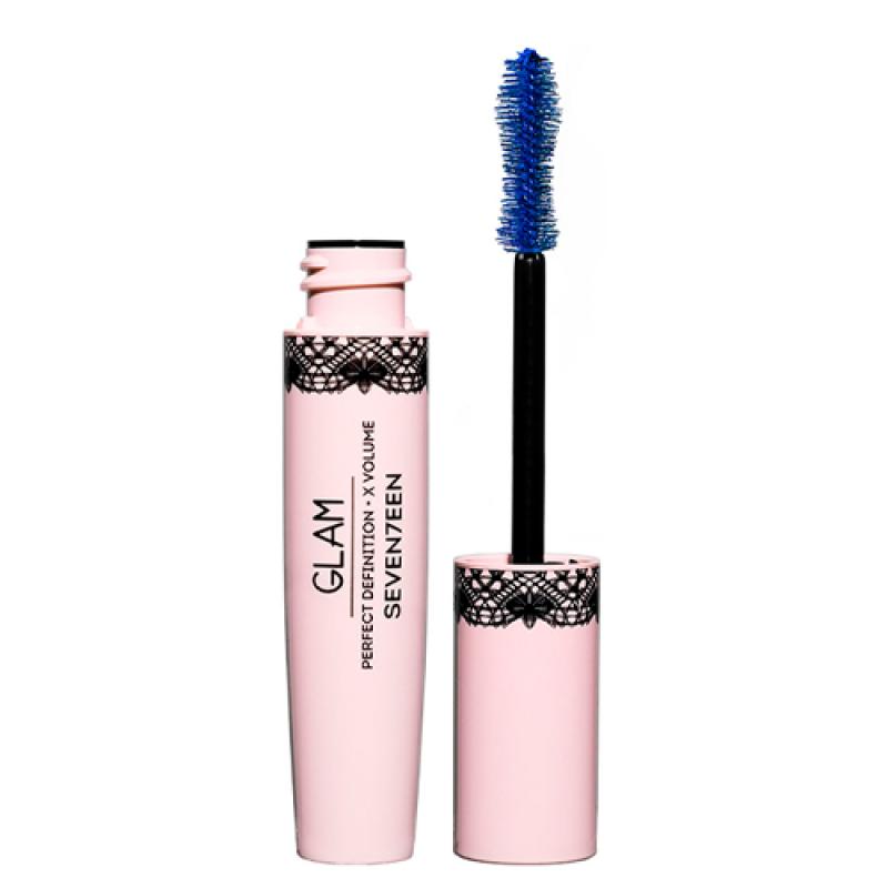 Seventeen Cosmetics Тушь GLAM. Идеальное разделение Супер объем т.04 синий