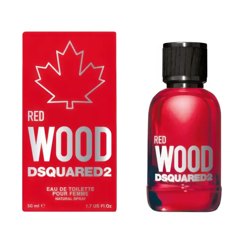 DSQUARED2 WOOD RED Pour Femme EDT NAT SPRAY 50 ML