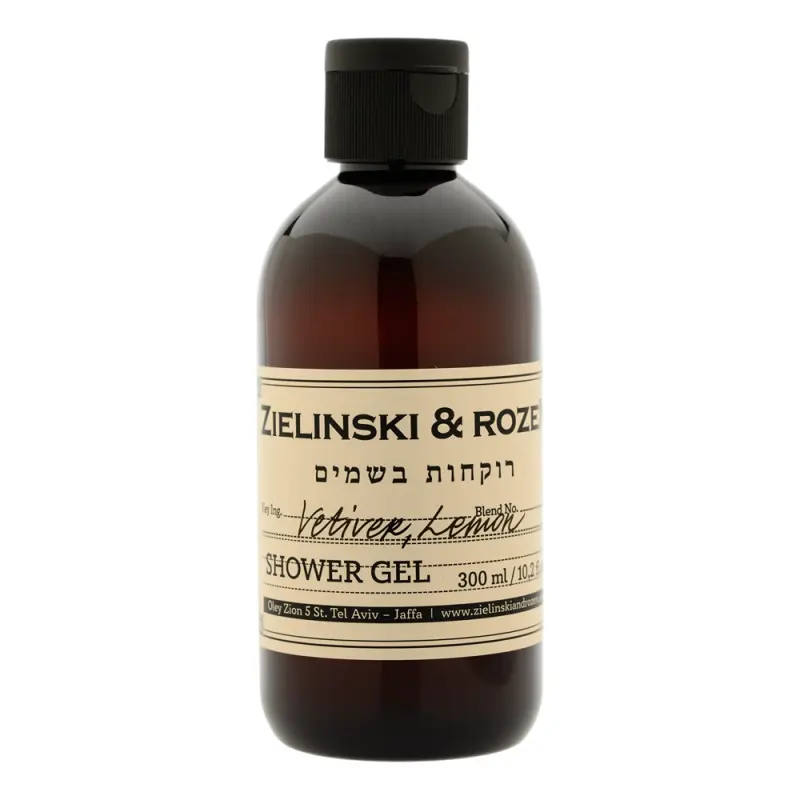 Zielinski & Rozen  Shower gel Vetiver, Lemon, Bergamot  Гель для душа Ветивер, Лимон, Бергамот 300мл
