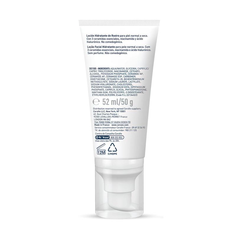 CeraVe УВЛАЖНЯЮЩИЙ ЛОСЬОН ДЛЯ ЛИЦА 52МЛ