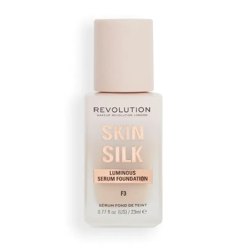 REVOLUTION ТОНАЛЬНАЯ ОСНОВА SKIN SILK LUMINOUS SERUM FOUNDATION F3