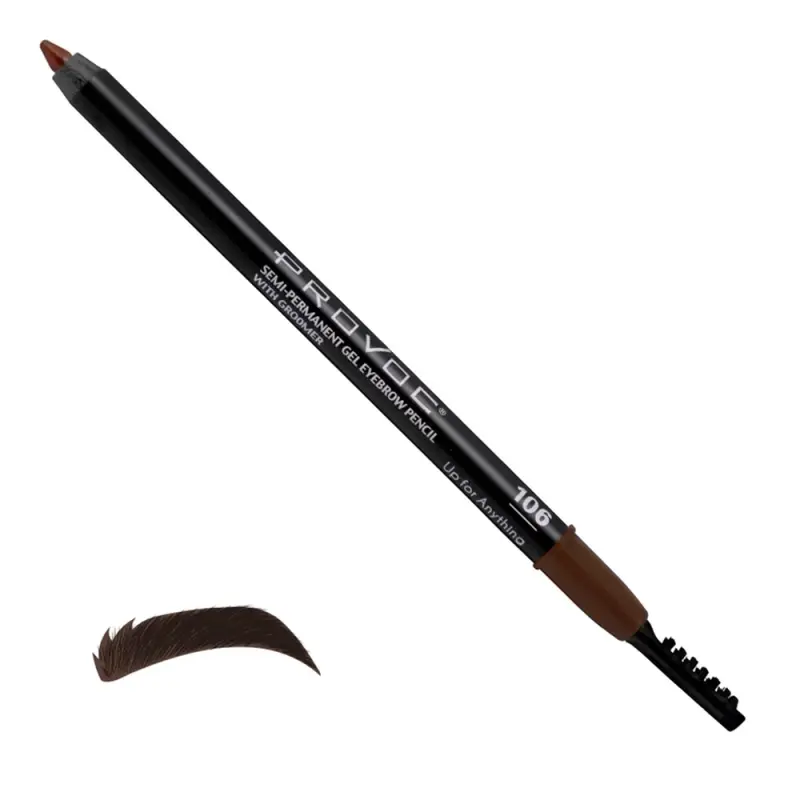 PROVOC Semi-Permanent Gel Eyebrows Liner WP 106 Up for Anything Гелевая подводка в карандаше для бровей EYB106