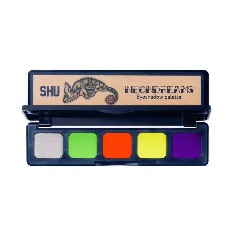 SHU ПАЛЕТКА ТЕНЕЙ ДЛЯ ВЕК NEONDREAMS МАРКИ SHU №162 радужный мир