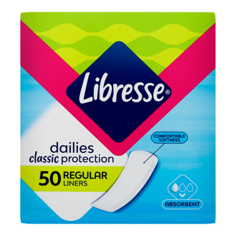 LIBRESSE Гигиенические женские прокладки Classic multi 50p