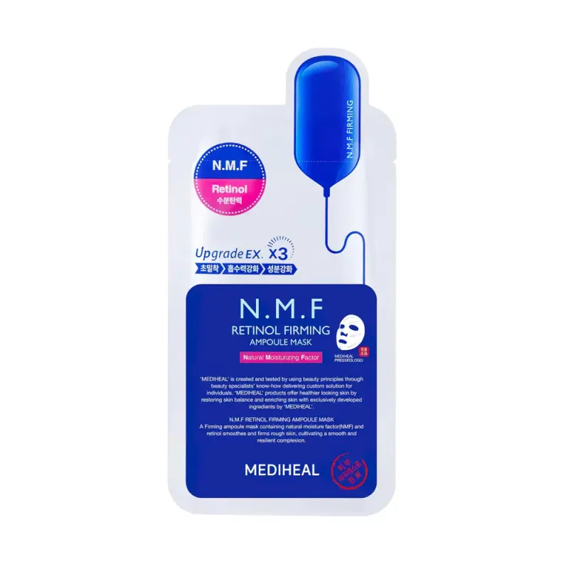 MEDIHEAL NMF RETINOL FIRMING AMPOULE MASK Укрепляющая ампульная маска с ретинолом NMF 25 мл
