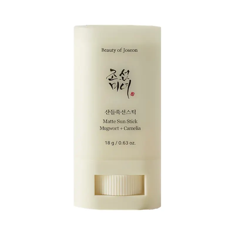 BEAUTY OF JOSEON Matte Sun Stick : Mugwort + Camelia Матирующий солнцезащитный стик 18 гр
