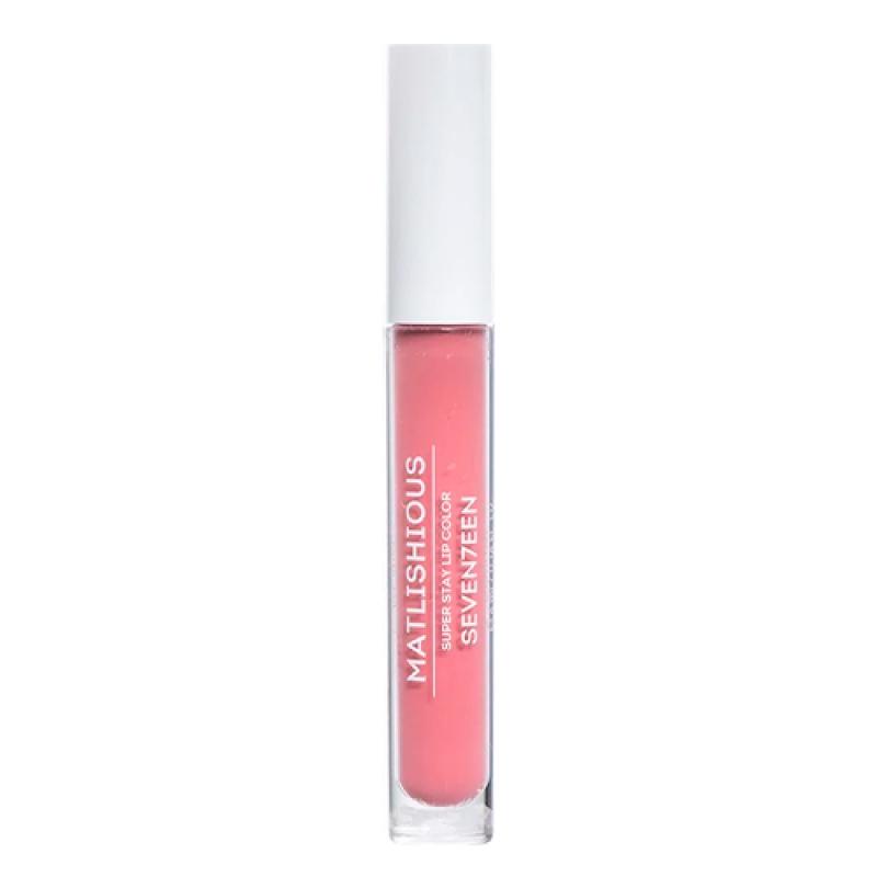 Seventeen Жидкая помада-блеск MATLISHIOUS SUPER STAY LIP COLOR т.06 тёмный пурпурно-розовый