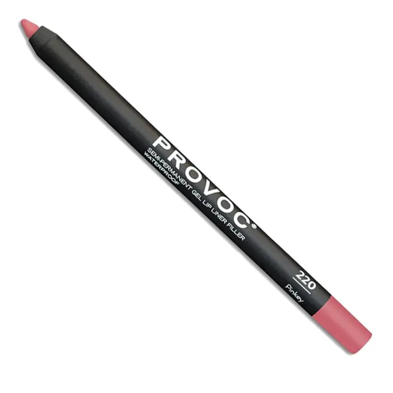 PROVOC Semi-Permanent Gel Lip Liner Filler WP 220 Pinkey Гелевая подводка в карандаше для губ LPL220