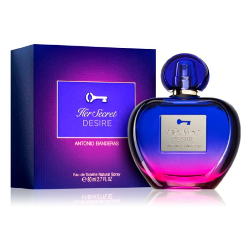 ANTONIO BANDERAS HER SECRET DESIRE EDT 80ML
