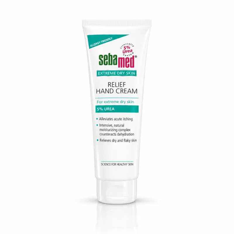 Sebamed EXTREME DRY SKIN relief hand cream 5% urea, крем для рук 75ml