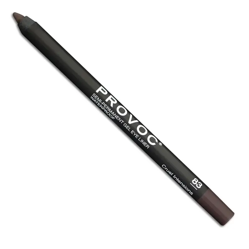 PROVOC Semi-Permanent Gel Eyeliner WP 83 Cruel Intensions Гелевый водостойкий карандаш подводка для глаз EYL83