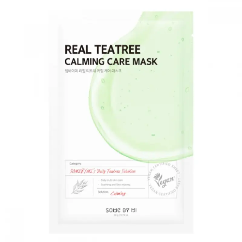 SOME BY MI REAL TEATREE CALMING CARE MASK 20g