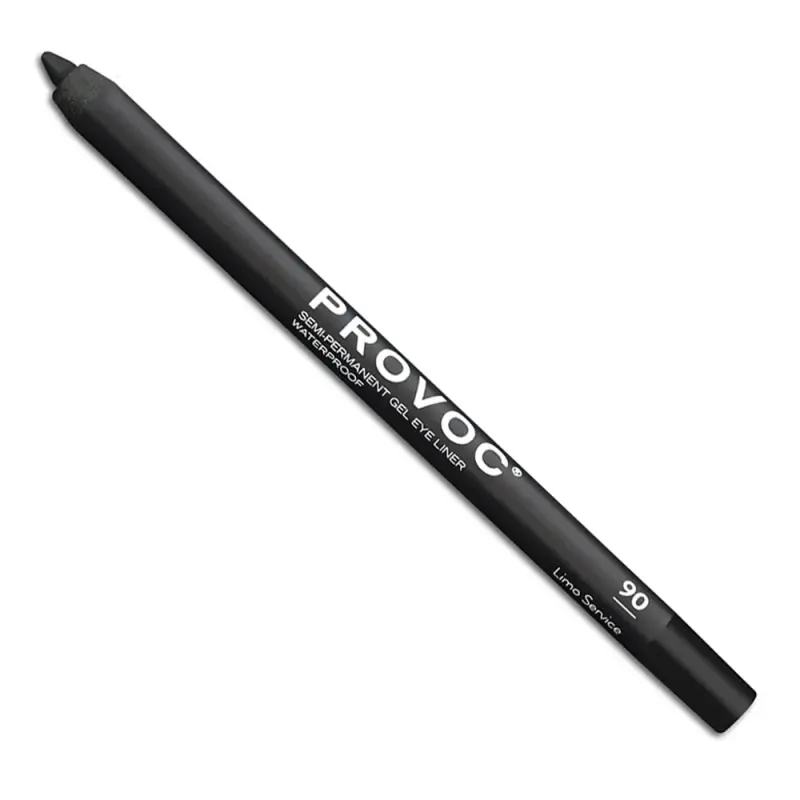 PROVOC Semi-Permanent Gel Eyeliner Black WP 90 Limo Service Гелевый водостойкий карандаш подводка для глаз EYL90