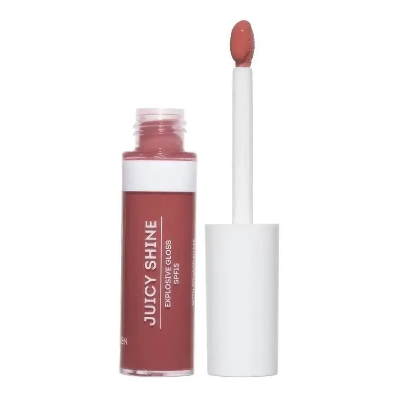 Seventeen Cosmetics Сияющий блеск д/губ Juicy Shine SPF 15, т. 04 Нюд