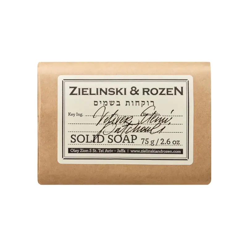 Zielinski & Rozen  Твердое мыло Ветивер, Элеми, Пачули (75гр)