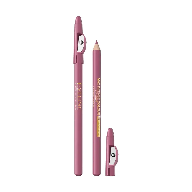 Eveline КОНТУРНЫЙ КАРАНДАШ ДЛЯ ГУБ № 29-LOVELY ROSE серии MAX INTENSE COLOUR